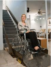 Butler incline wheelchair stair lift 500 to 750 pound capacity!